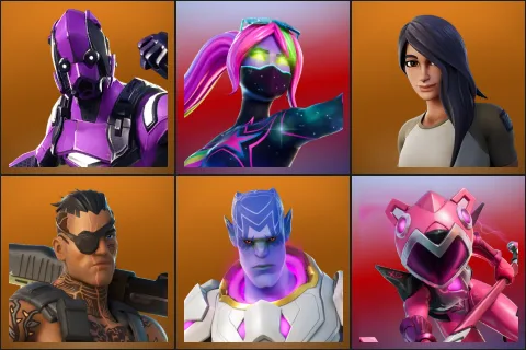 Dark Vertex, Galaxia, Gear Specialist Maya, Joey, Kymera, Mecha Cuddle Master