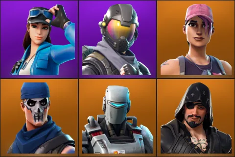 Cloud Striker, Rogue Agent, Rose Team Leader, Warpaint, A.I.M., Blackheart