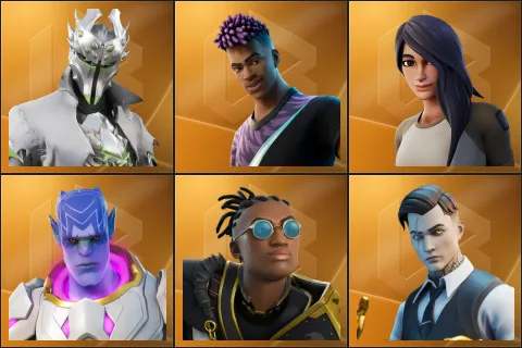 Rogue Spider Knight, Fade, Gear Specialist Maya, Kymera, Malik, Midas