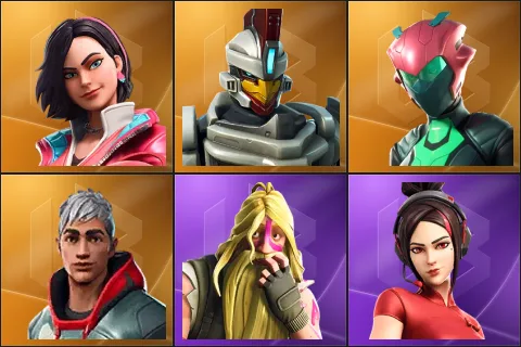 Rox, Sentinel, Singularity, Vendetta, Bunker Jonesy, Demi