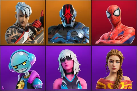Ronin, The Foundation, Spider-Man, Gumbo, Harlowe, Haven