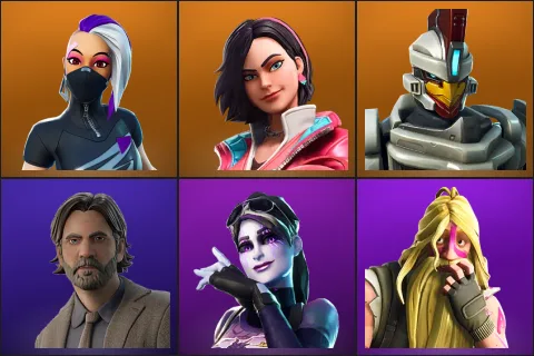 Catalyst, Rox, Sentinel, Alan Wake, Dark Bomber, Bunker Jonesy