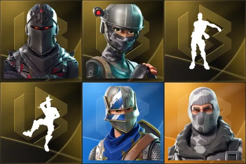 Black Knight, Elite Agent, Floss, Take The L, Blue Squire, Havoc
