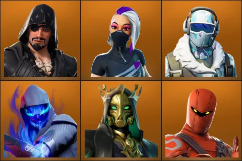 Blackheart, Catalyst, Frostbite, Fusion, Hades, Hybrid