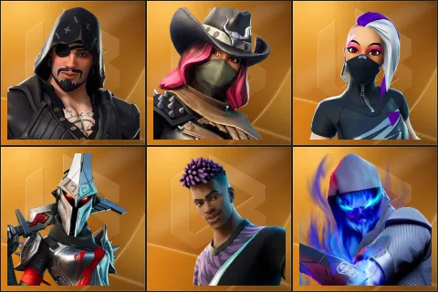 Blackheart, Calamity, Catalyst, Eternal Knight, Fade, Fusion