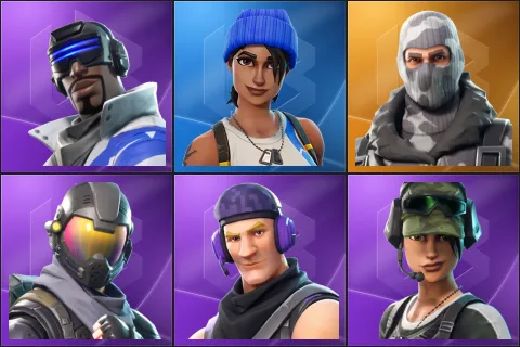 Blue Striker, Blue Team Leader, Havoc, Rogue Agent, Sub Commander, Trailblazer