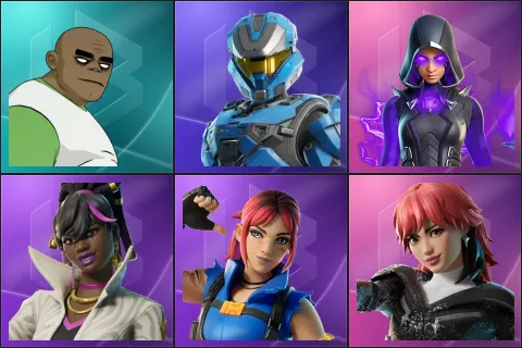 Russel, UNSC Spartan, Augury, Danica, Explorer Emilie, Hana Park