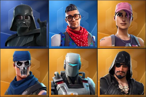 Darth Vader, Prodigy, Rose Team Leader, Warpaint, A.I.M., Blackheart