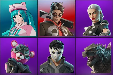 Neko Hatsune Miku, Bones, Cassidy Quinn, Cuddle Team Specialist, Daigo, Godzilla Evolved