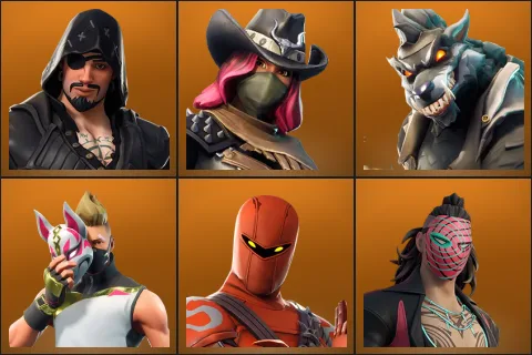 Blackheart, Calamity, Dire, Drift, Hybrid, Kado Thorne