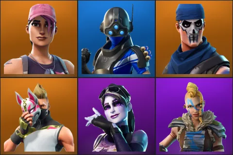 Rose Team Leader, Trilogy, Warpaint, Drift, Dark Bomber, Huntress