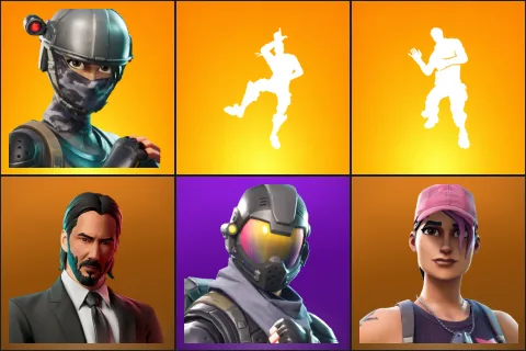 Elite Agent, Take The L, Laugh It Up, John Wick, Rogue Agent, Rose Team Leader