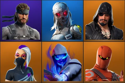 Solid Snake, Zadie, Blackheart, Catalyst, Fusion, Hybrid