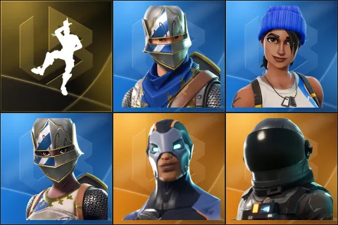 Take The L, Blue Squire, Blue Team Leader, Royale Knight, Carbide, Dark Voyager