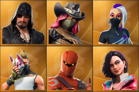 Blackheart, Calamity, Catalyst, Drift, Hybrid, Rox