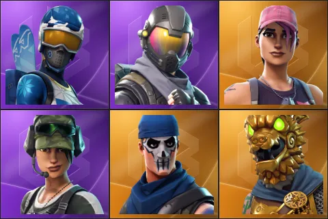 Mogul Master, Rogue Agent, Rose Team Leader, Trailblazer, Warpaint, Battle Hound