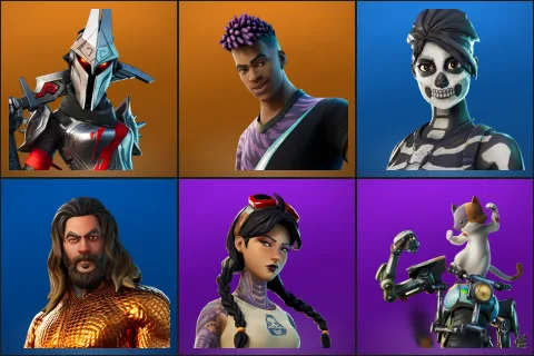 Eternal Knight, Fade, Skull Ranger, Aquaman, Jules, Kit