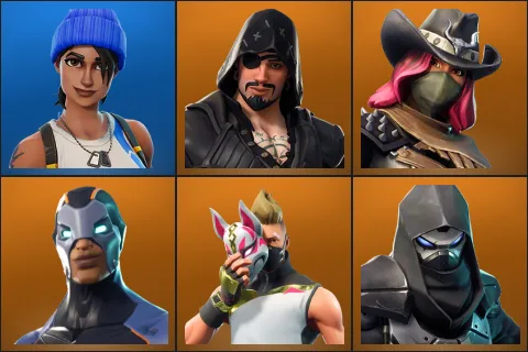 Blue Team Leader, Blackheart, Calamity, Carbide, Drift, Enforcer