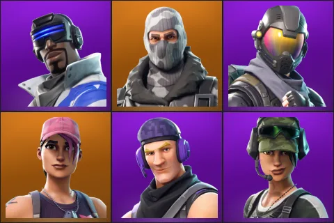 Blue Striker, Havoc, Rogue Agent, Rose Team Leader, Sub Commander, Trailblazer