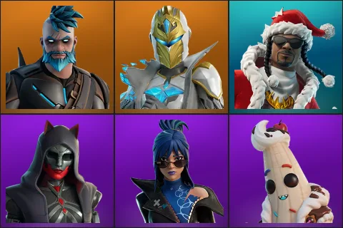 Omegarok, Spectra Knight, Santa Dogg, Felina, Hope, Lil Split
