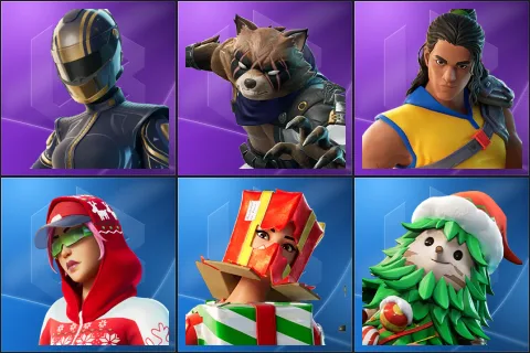 Hairpin, Hajime, Trailblazer Tai, Arctic Adeline, Holiday Boxy, Winterfest Bushranger