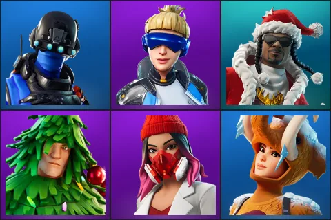 Carbon Commando, Neo Versa, Santa Dogg, Lt. Evergreen, Yulejacket, Wooly Warrior