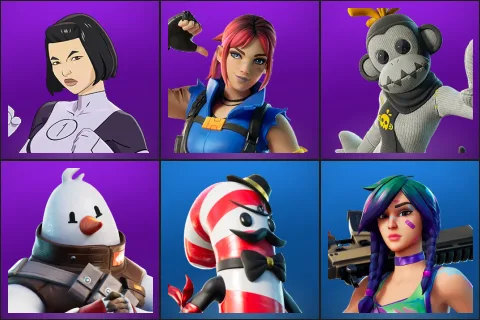 Dupli-Kate, Explorer Emilie, GHOST Monks, Snowmando, Mr. Dappermint, Splatterella