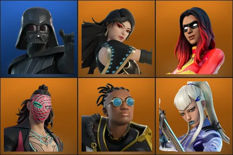 Darth Vader, Era, Joltara, Kado Thorne, Malik, Mizuki