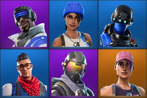 Blue Striker, Blue Team Leader, Carbon Commando, Prodigy, Rogue Agent, Rose Team Leader