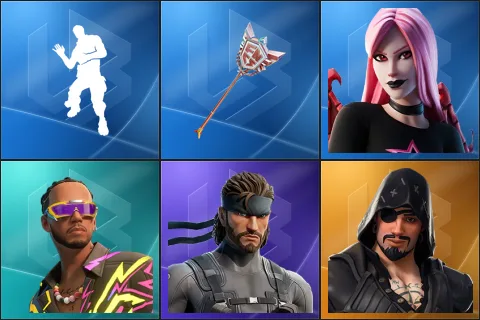 Laugh It Up, The Axe of Champions 2.0, Haze, Lewis Hamilton, Solid Snake, Blackheart