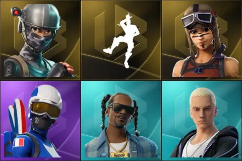 Elite Agent, Take The L, Renegade Raider, Mogul Master (FRA), Snoop Dogg, Slim Shady