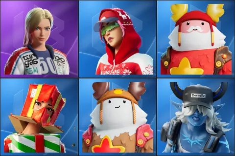 Dueling Dragons Jackie, Arctic Adeline, Guff Gringle, Holiday Boxy, Sled Ready Guff, Underworld Desdemona