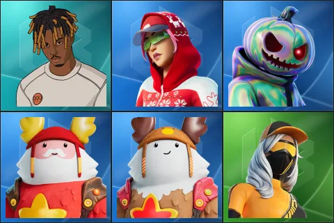 Slayer Juice WRLD, Arctic Adeline, Chrome Punk, Guff Gringle, Sled Ready Guff, Runway Racer