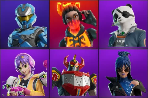 UNSC Spartan, Tectonic Komplex, Agent Patch, Battle Gamer Mae, Dino Megazord, Hope