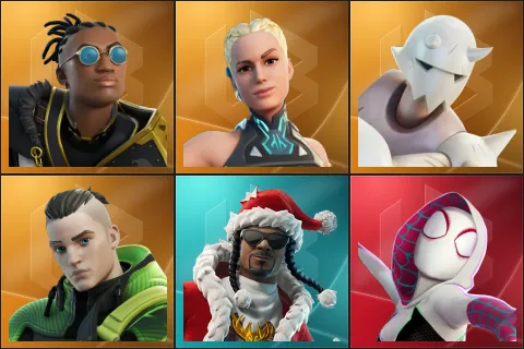 Malik, Paradigm (Reality-659), Snap, Twyn, Santa Dogg, Spider-Gwen
