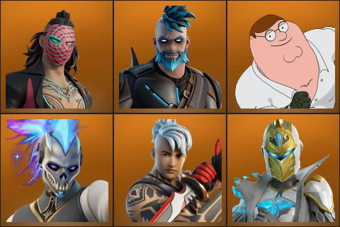 Kado Thorne, Omegarok, Peter Griffin, Renzo the Destroyer, Ronin, Spectra Knight
