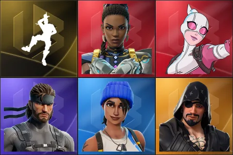 Take The L, Shuri, Gwenpool, Solid Snake, Blue Team Leader, Blackheart