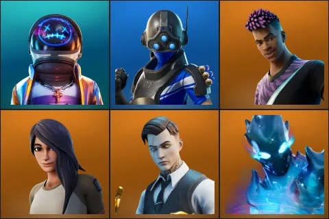 Astro Jack, Trilogy, Fade, Gear Specialist Maya, Midas, Zero
