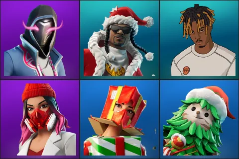 Xander, Santa Dogg, Slayer Juice WRLD, Yulejacket, Holiday Boxy, Winterfest Bushranger