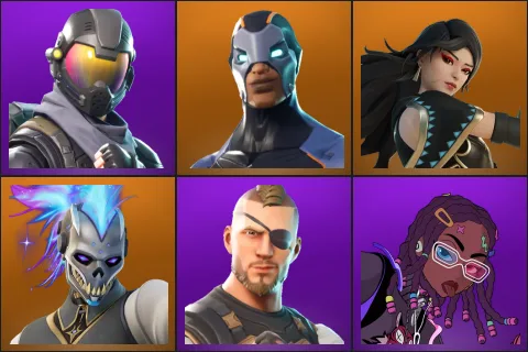 Rogue Agent, Carbide, Era, Renzo the Destroyer, Battlehawk, Imani