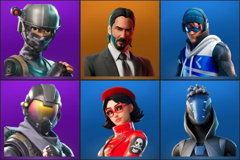 Elite Agent, John Wick, Point Patroller, Rogue Agent, Rue, Sultura