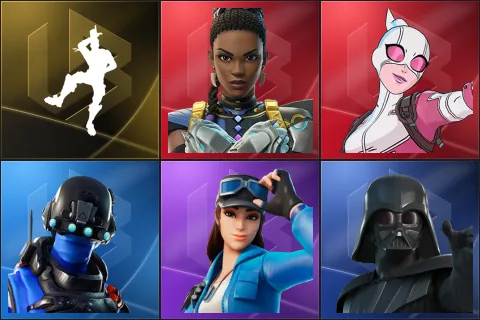 Take The L, Shuri, Gwenpool, Carbon Commando, Cloud Striker, Darth Vader