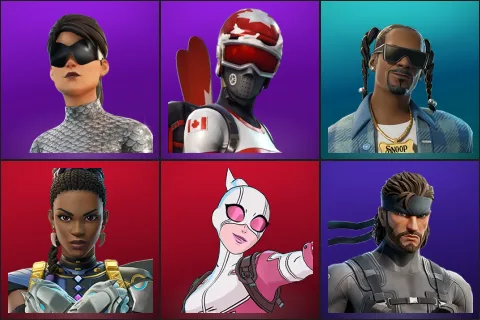 Unchained Ramirez, Mogul Master (CAN), Snoop Dogg, Shuri, Gwenpool, Solid Snake