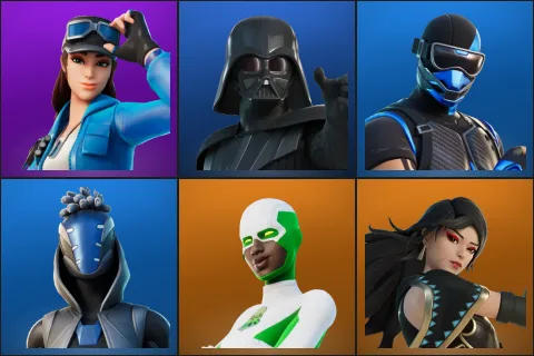 Cloud Striker, Darth Vader, Fixer, Sultura, Backlash, Era