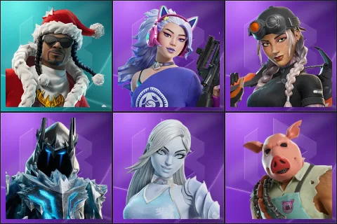 Santa Dogg, Dasha, Elite Jules, Exalted Ice King, Lady Windfrost, Pig the Butcher