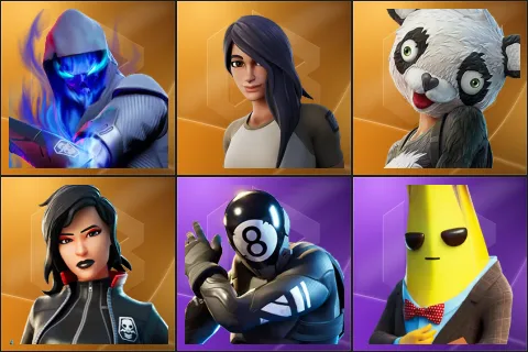 Fusion, Gear Specialist Maya, P.A.N.D.A Team Leader, Sorana, 8-Ball vs Scratch, Agent Peely