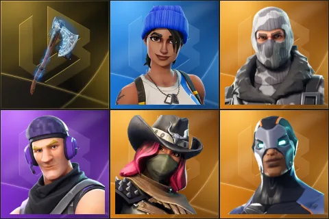 Leviathan Axe, Blue Team Leader, Havoc, Sub Commander, Calamity, Carbide