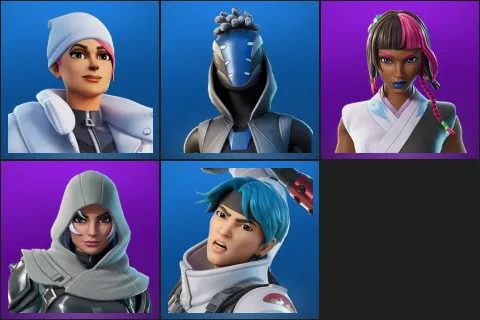 Blizzard Bomber, Sultura, Iridia Vayne, Vanguard Zadie, Jun-Hwan