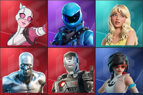 Gwenpool, Honor Guard, Sabrina Carpenter, Silver Surfer, War Machine, Apprentice Evie