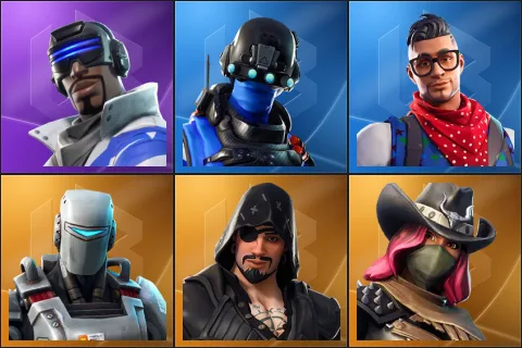 Blue Striker, Carbon Commando, Prodigy, A.I.M., Blackheart, Calamity